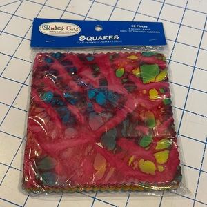 Quick Cuts Batik Charm Square 32pc pack